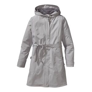 Patagonia women's grey Arborist Trench Coat size S